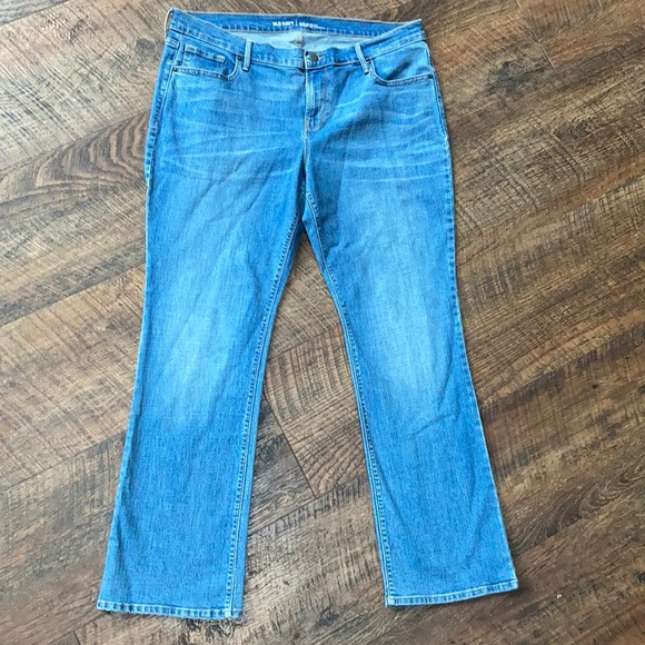 Old Navy Denim - Old Navy Original Straight Mid-Rise Jeans